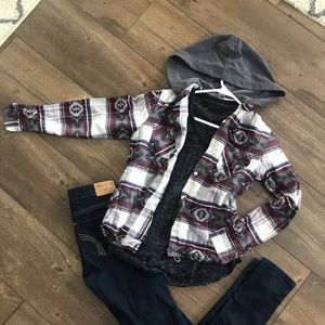 Aztec Empyre Flannel